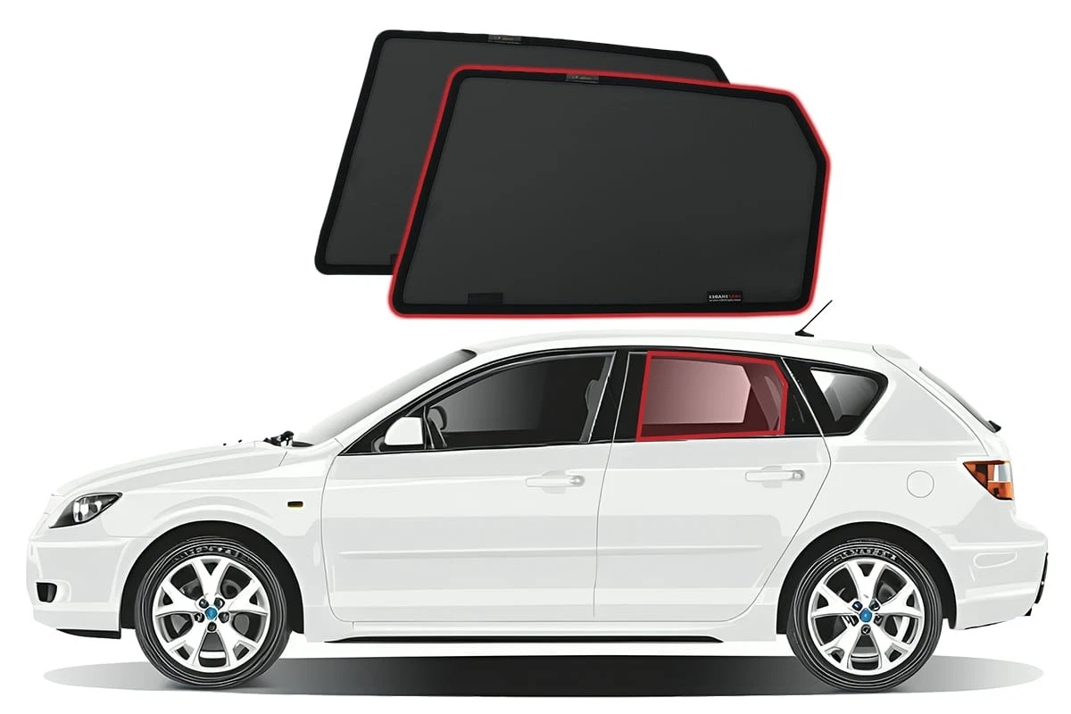 5d hat. | Car Shades set (4-delig) | Privacy & Zonwering op maat