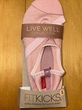 Fitkicks Live well collection Size Small Pink active footwear NEW