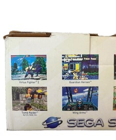 SEGA Saturn Console w/Box - CIB - Tested - Authentic