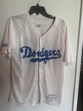 JACKIE ROBINSON Los Angeles DODGERS Baseball SGA Gray Size M Jersey MLB