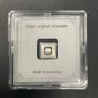 1 Gram Silver Bar GEIGER Original Premium in Square Capsule Assay .999 fine