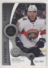 2021 Upper Deck SP Game Used 2005-06 Retro Rookies 51/999 Grigori Denisenko 7l6