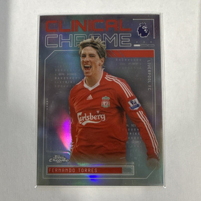 Topps Chrome Premier League 2026 Clinical Chrome Fernando Torres Liverpool CC-7