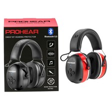 PROHEAR 037 Bluetooth 5.0 Hearing Protection Headphones with Rechargeable...