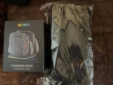 NEW GC100 Nintendo Switch 2 Joy-Pad Charging Dock & Black Travel Case Solid Gift