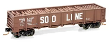 Micro-Trains 08300020 N Soo Line 40' Drop Bottom Gondola w/Pulpwood Load #67267