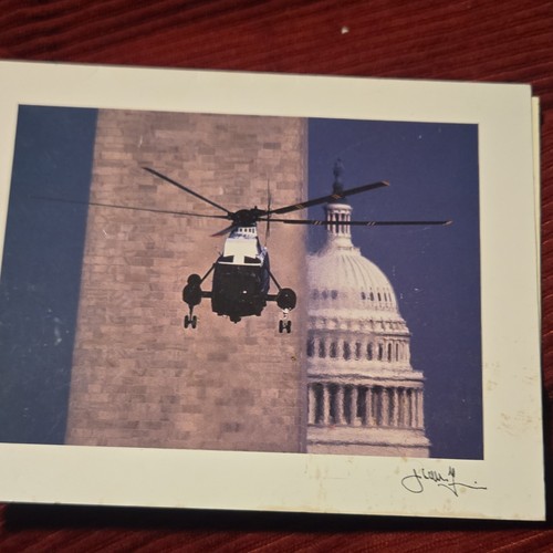 Marine One Pilot Lindy Rusland note to  Ken Carpenter All Flight America (2001) 