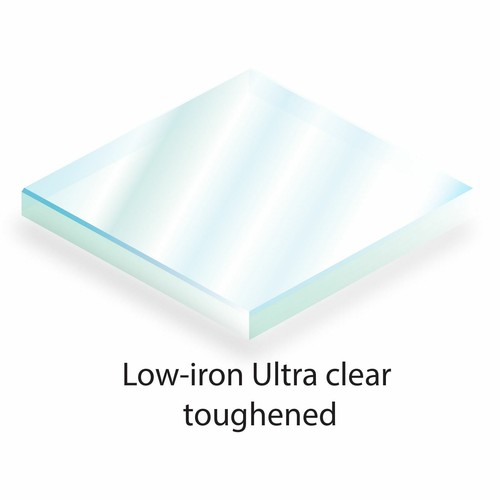 Bespoke Toughened Glass Cut to Size 4mm LowIon Glass, Safe Cut