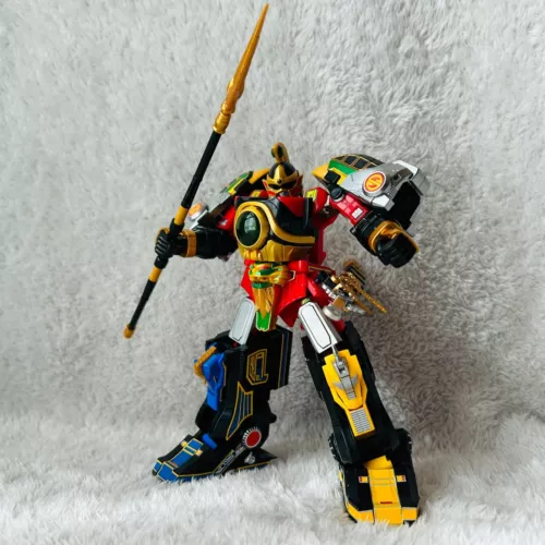 BANDAI Japan Megazord Power Rangers Super Sentai Dairanger Dairenoh Mini Pla