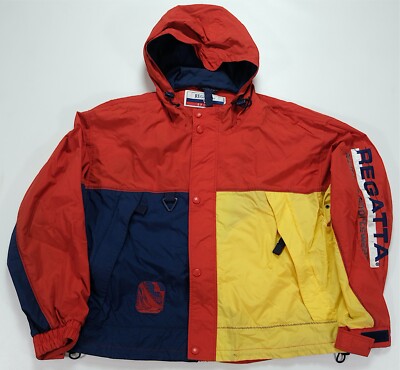 Rare Vintage REGATTA SPORT Summer Sportswear Color Block Rare Vintage REGATTA SPORT Summer Sportswear Color Block