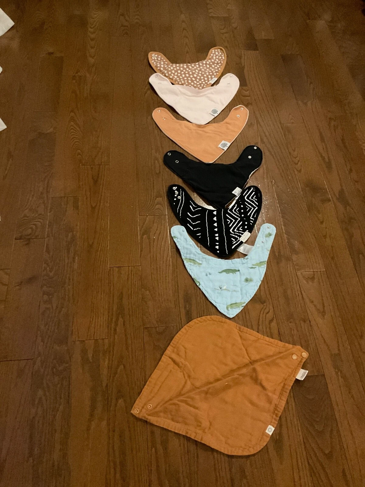 parker baby, lollipop & more bandana drool bibs lot of 7