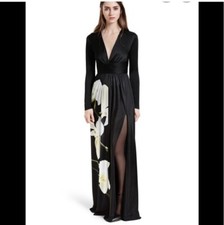 Altuzarra Target Black Floral Maxi Small NWT