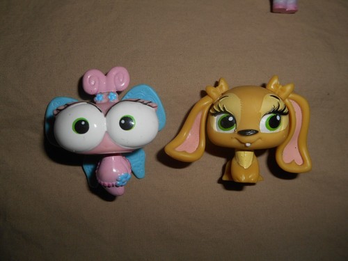 Bratz PETS Lil' Angelz PETZ Lot of 10 Bobble Heads LPS-style MGA Pets Figures - Foto 7 di 15