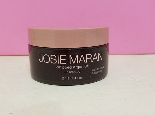 Josie Maran Whipped Argan Oil Body Butter Unscented 4 fl Oz-NEW