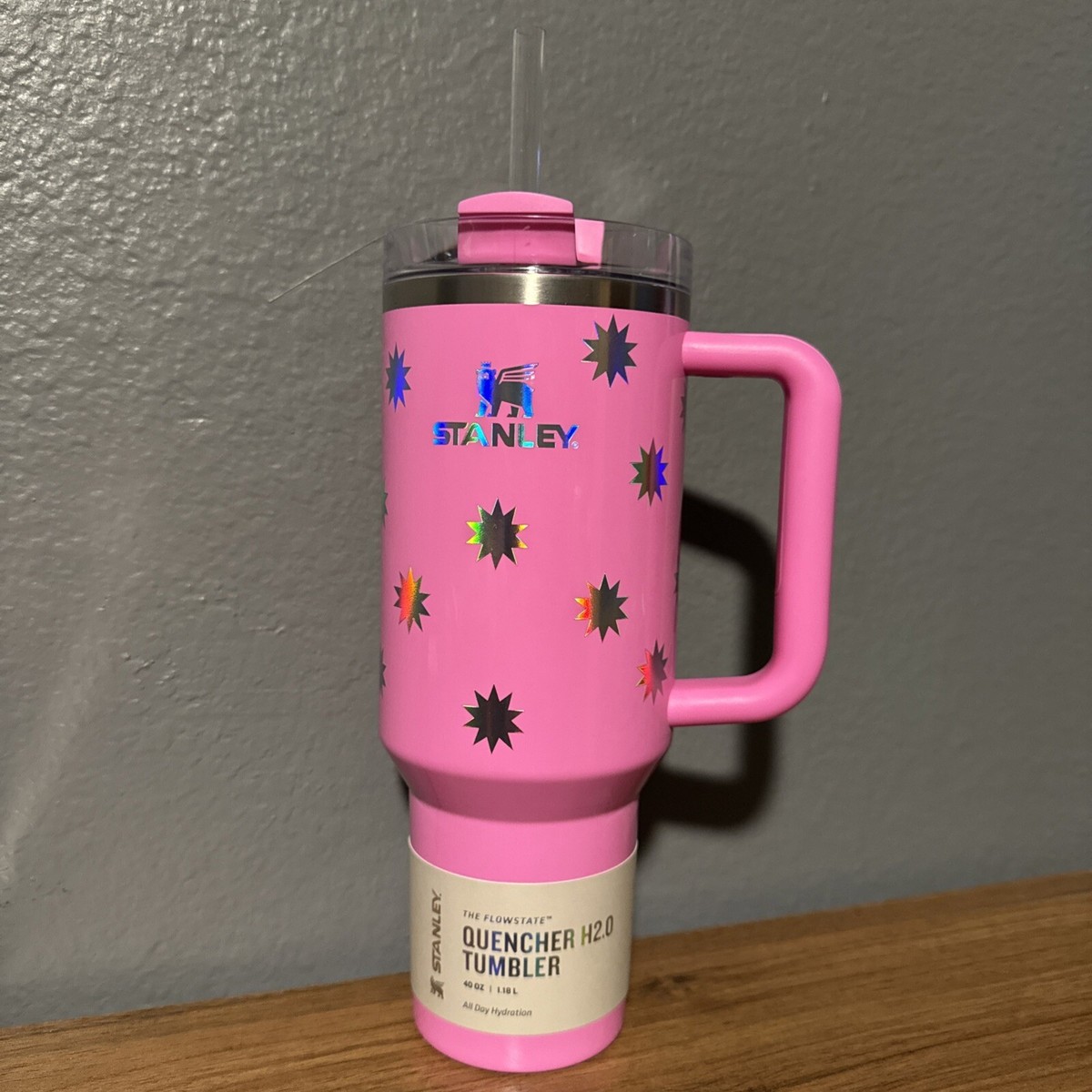 STANLEY FLOWSTATE TUMBLER ピンク 591ml Pink Adventure Quencher H2.0 Travel Tumbler | 40 oz