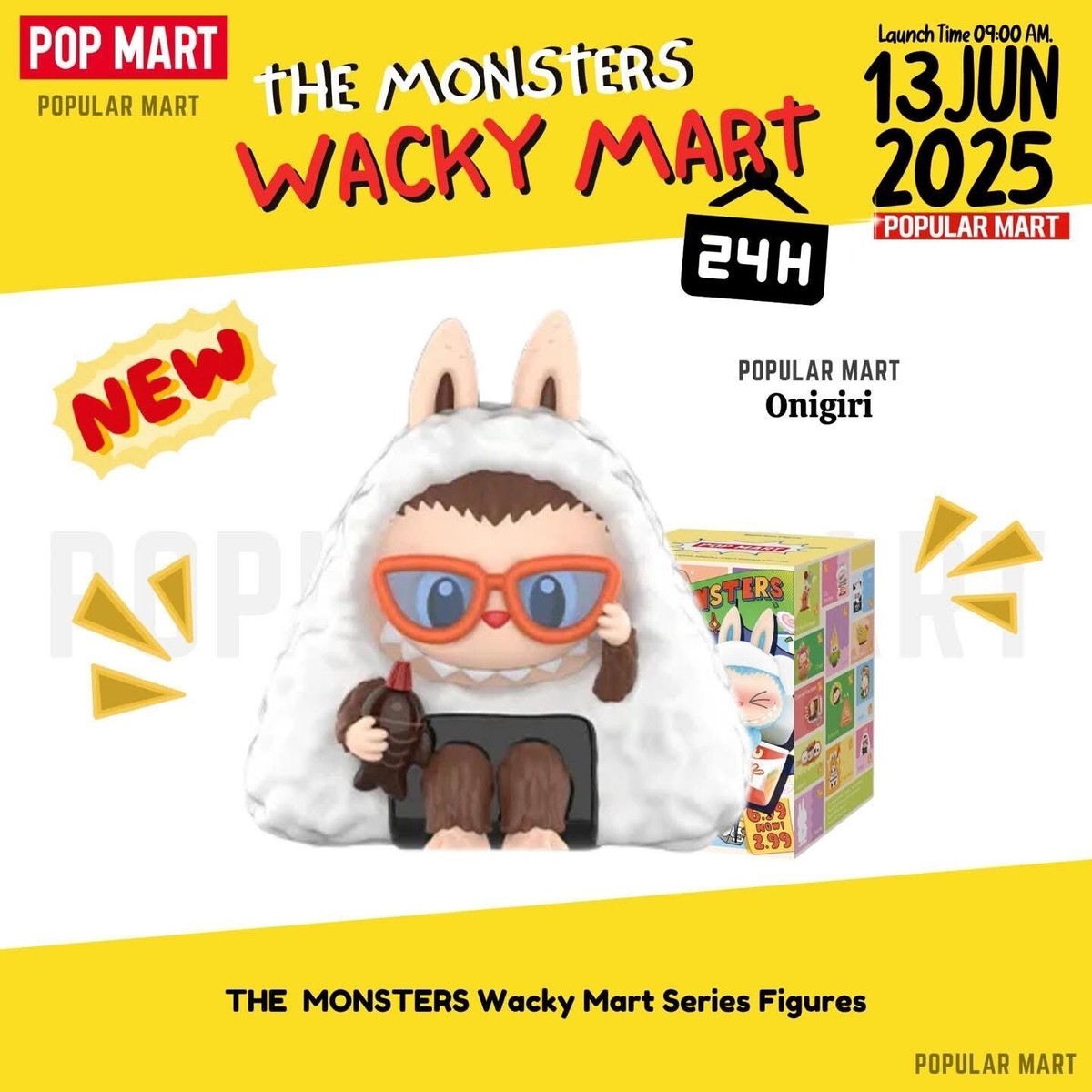その他 THE MONSTERS Wacky Mart Series Figures POP MART THE MONSTERS Wacky Mart Series Figures – Sunny Studio