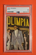 PSA 1.5 - Fußball Sammelkarte Heinerle "Schwarze Perle" Pele Brasilien ungeklebt