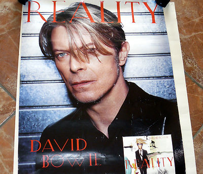 MANIFESTO DAVID BOWIE REALITY POSTER 2003 DIFFERENT COPY - POSTER - POSTERS -