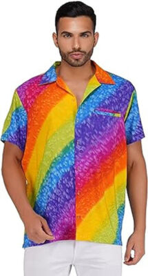 Hawaiian Shirts For Men 3d Beach Flower Print Short Sleeve Shirt For Men Clothing Beach Casual Men's Shirts Loose Oversized Tops