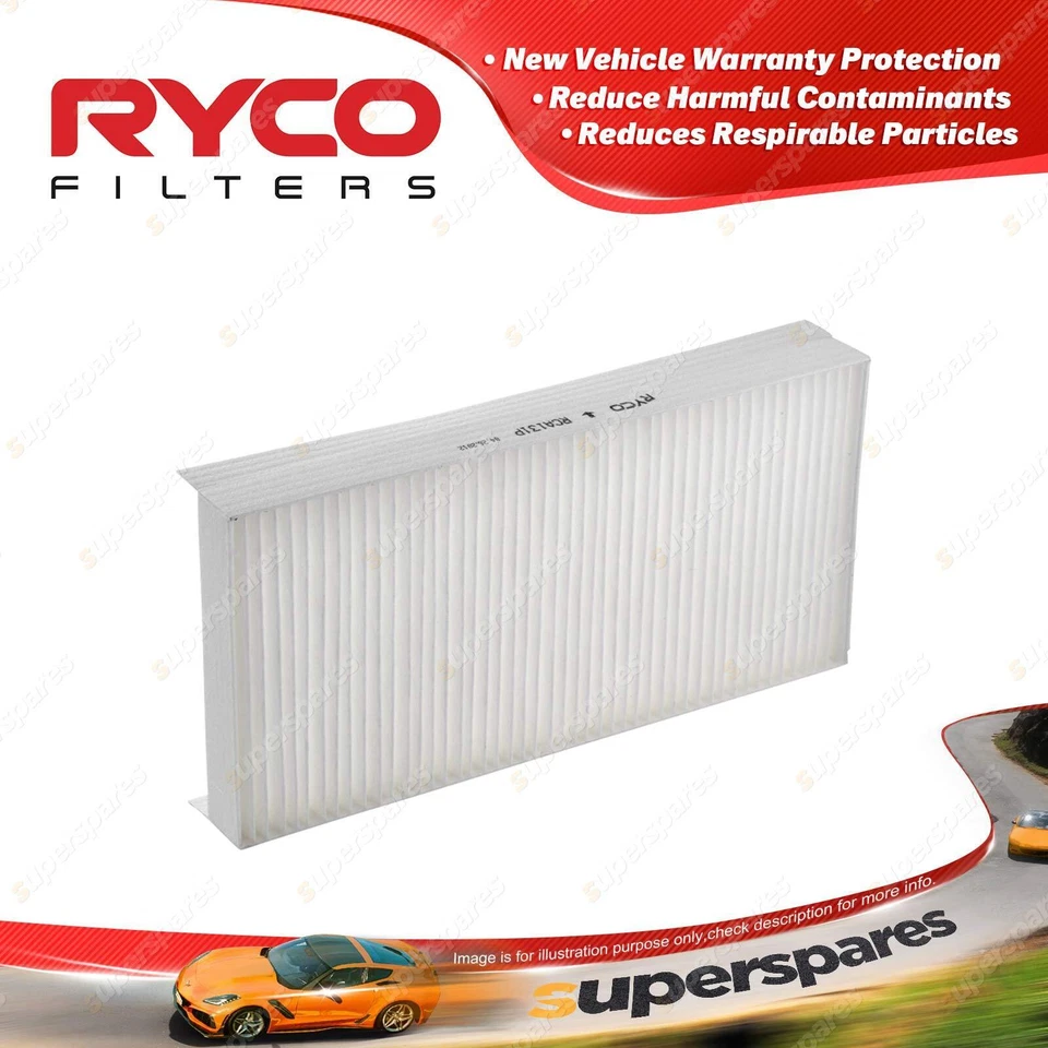 Ryco Cabin Air Filter for Fiat Croma JTD 4Cyl V6 05-10 Turbo Diesel Petrol - image 2 of 2