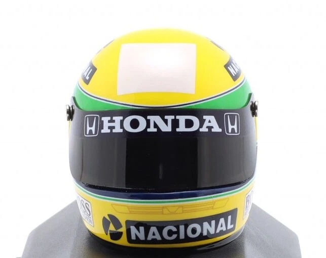 Minichamps Helmet 1990 World Champion - Ayrton Senna 1/8 Scale - Image 2 of 4