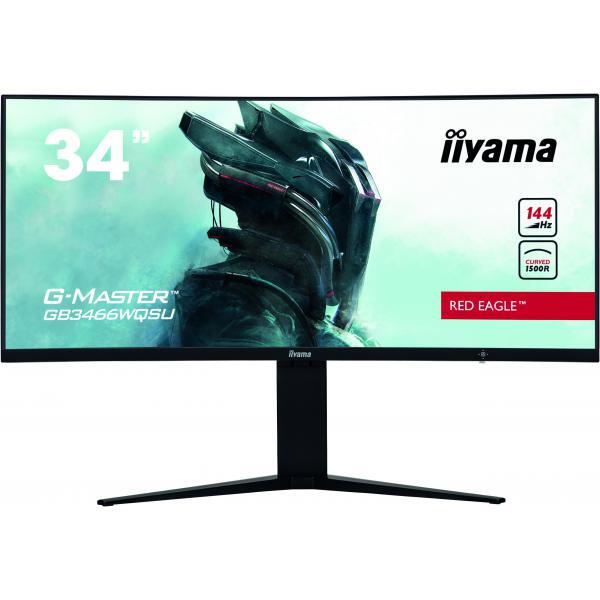 iiyama G-MASTER GB3466WQSU-B1 LED display 86,4 cm (34") 3440 x 1440 Pixel UltraW