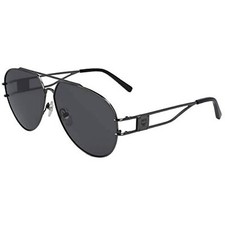 NEW MCM 136S 070 Dark Ruthenium Aviator Sunglasses with Grey Lenses MCM Case