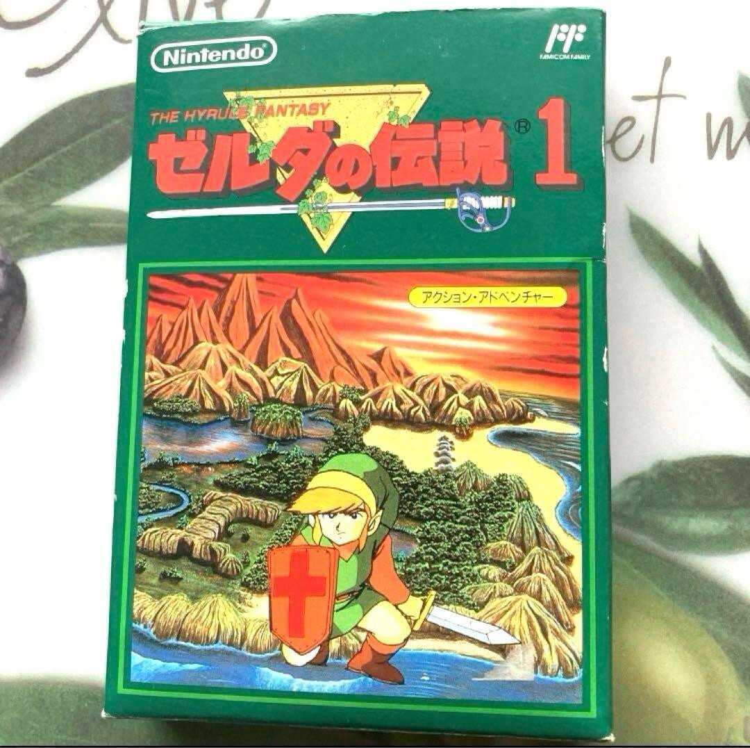 THE LEGEND of ZELDA 1 NES Nintendo Famicom Box From Japan
