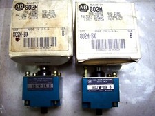 2 Allen-Bradley 802M-BX Operating Heads