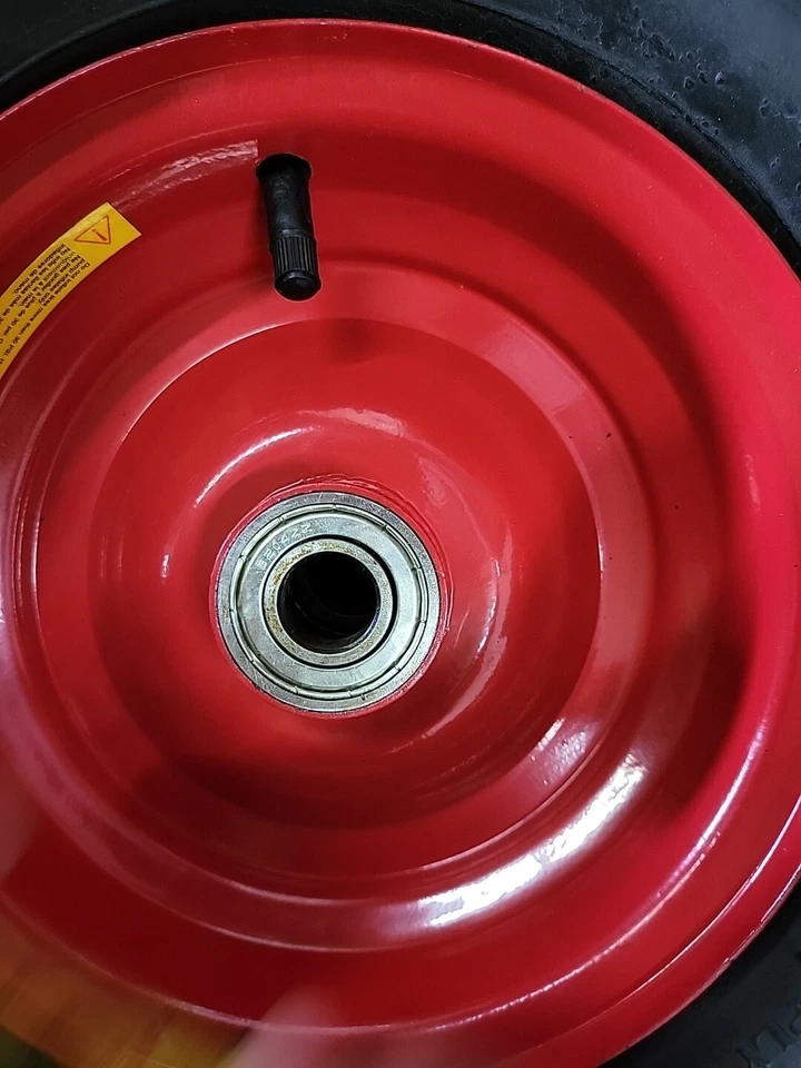 Llanta y llanta utilitaria de 2 piezas 16x6,50-8 llanta y neumático para cortadora de césped. Se adapta a ejes de 3/4 Foto 4 de 4