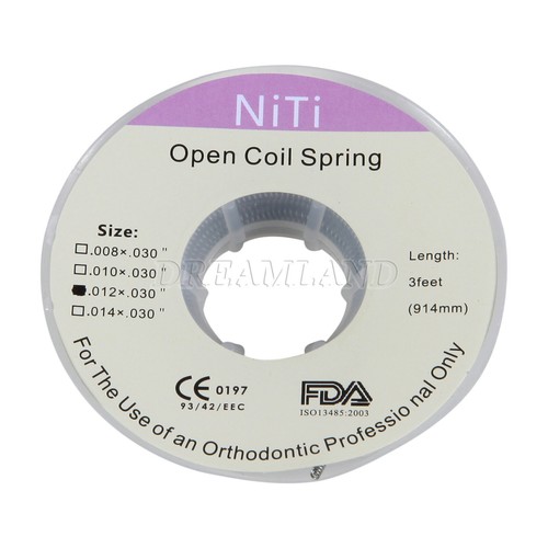 Dental Ortho Niti Open Coil Springs 020x030 inch 3 Feet (914mm) - 第 9/21 張圖片