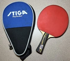 Stiga Ultimate Power Balance Tournament Ping Pong Paddle w/ Case