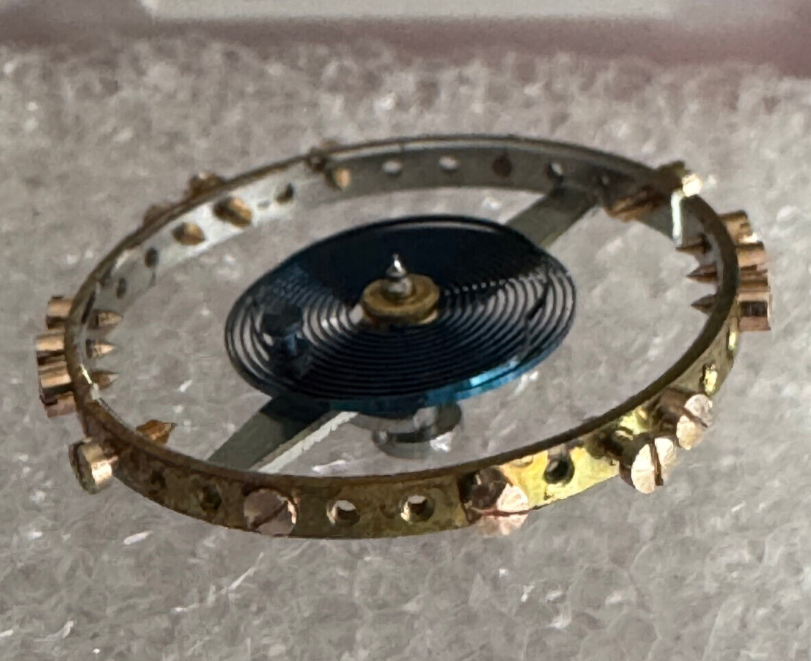 VINTAGE 18 SIZE HAMILTON 940 POCKET WATCH COMPLETE BALANCE- BAD STAFF