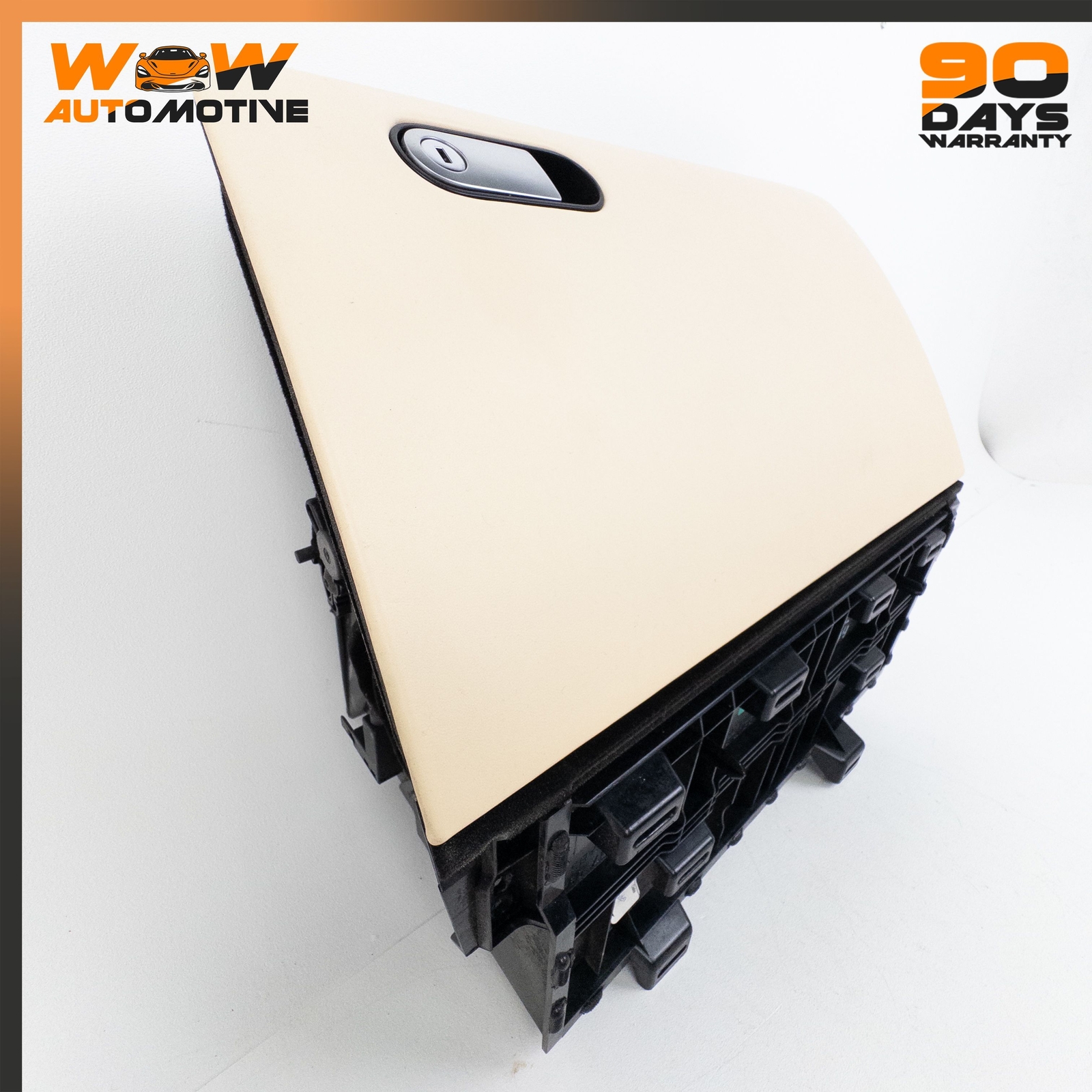 07-17 BENTLEY CONTINENTAL GTC GT DASHBOARD GLOVE BOX STORAGE COMPLETE BEIGE OEM
