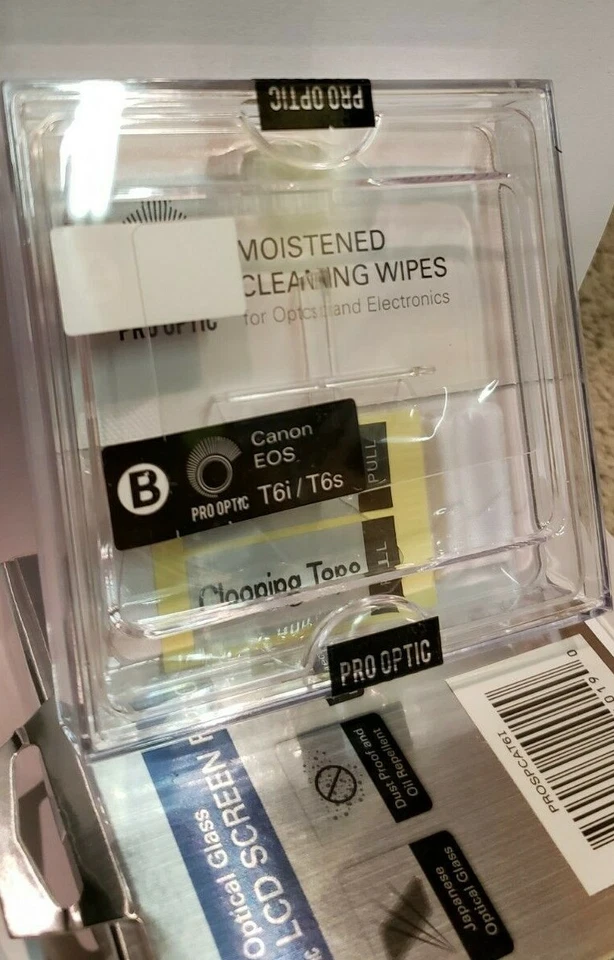 Protector de pantalla LCD óptico Adorama Pro cámara de vidrio óptico DSL Foto 4 de 4