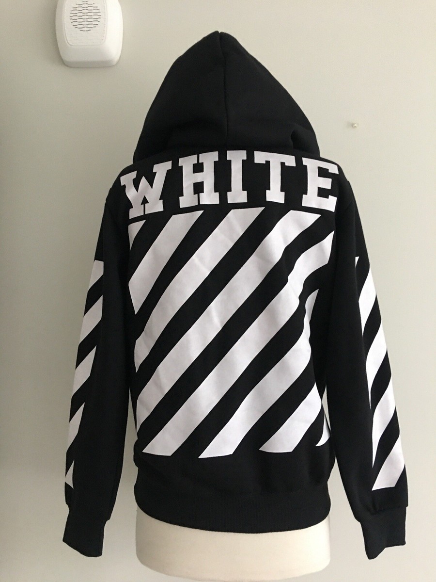 white and black off white