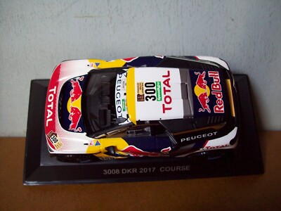 MEGA DESERT N°210 RALLYE PARIS DAKAR S. PETERHANSEL NOREV 1:43 2ème