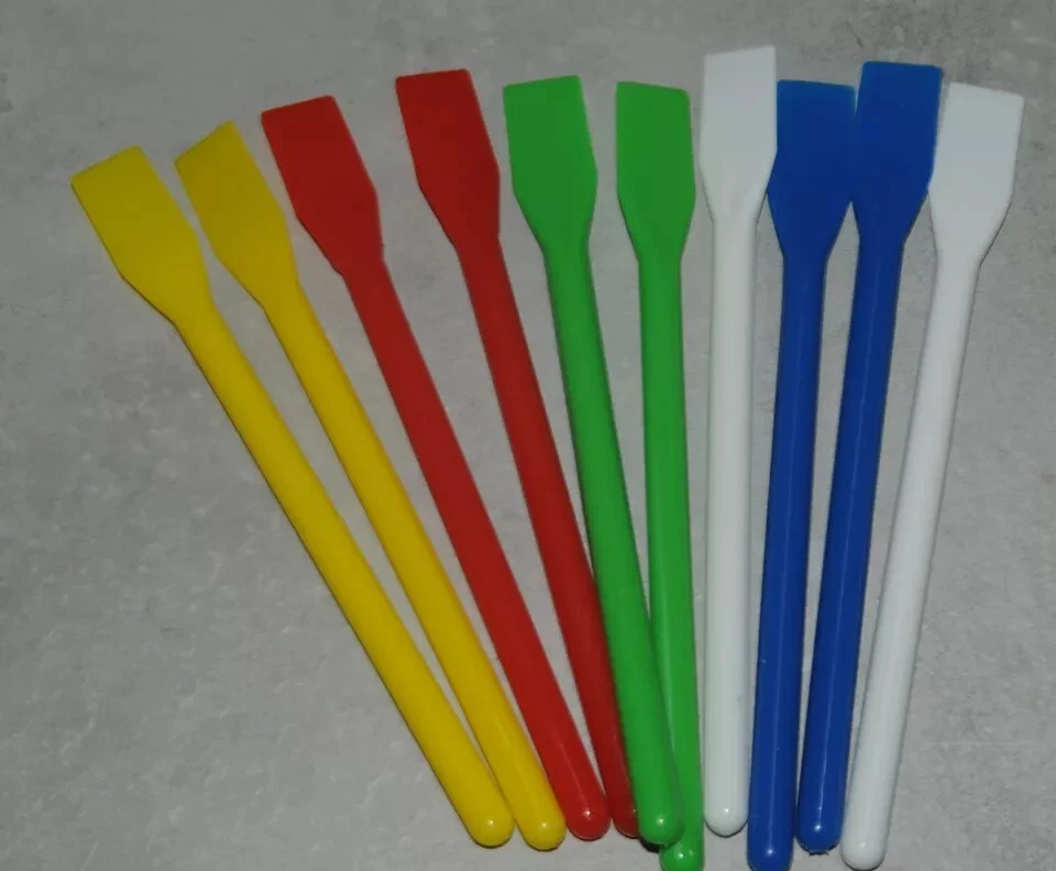 10 Plastic Glue Spreaders - PVA Art Craft Kids Spatula Fun Paste Adhesive NEW UK - Image 2 of 4