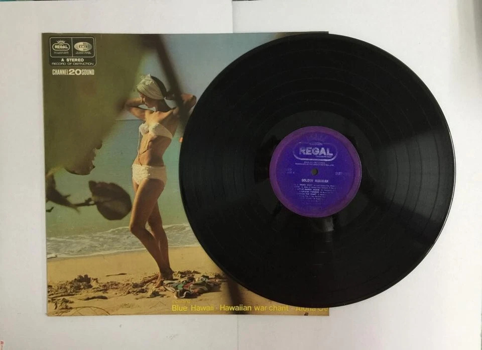 Mazuma *VM40 Vinyl Golden Hawaiian - The Royal Hawaiian Boys 黑胶唱片 Piring Hitam - Image 2 of 3