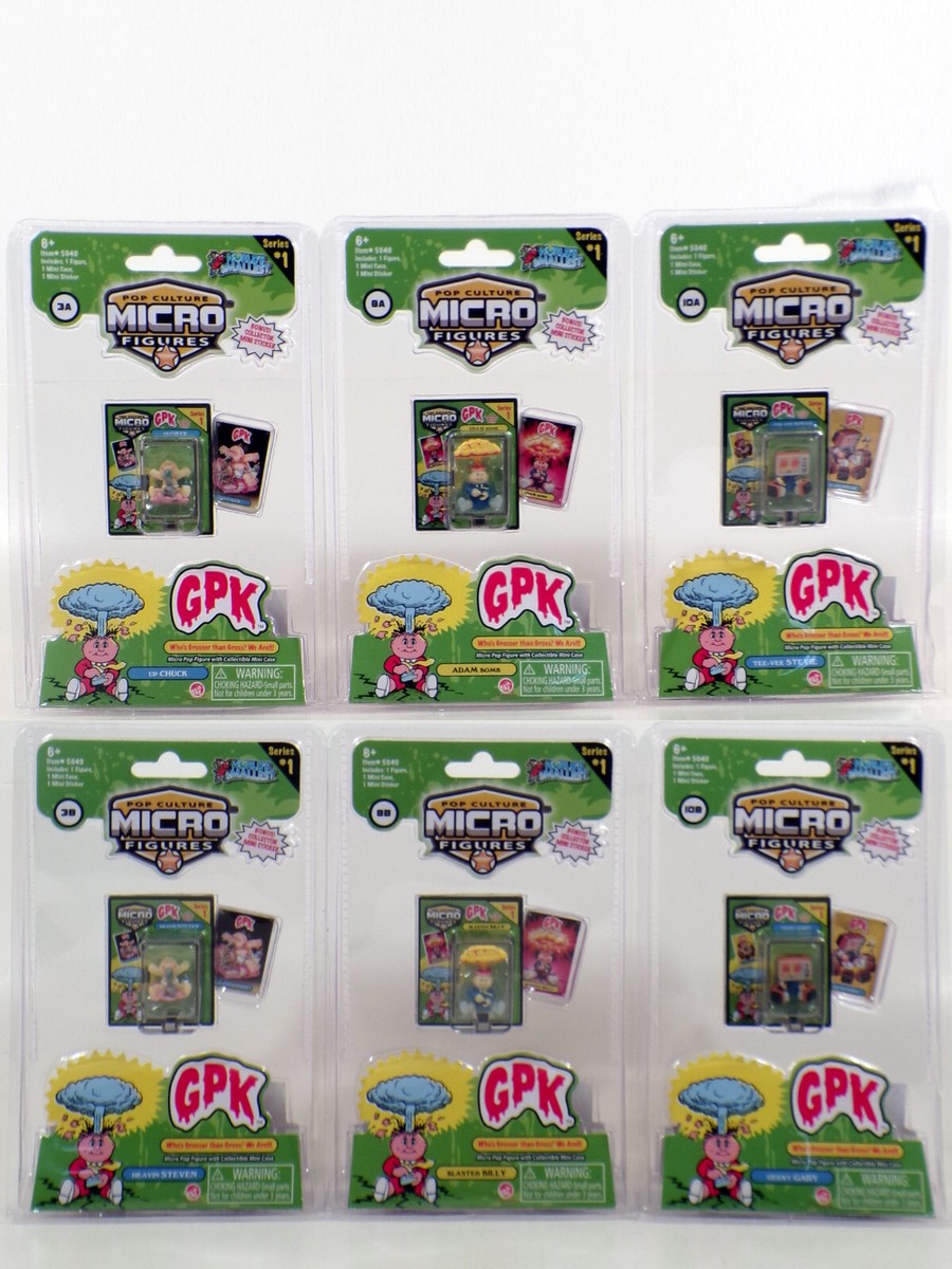 World's Smallest Garbage Pail Kids Micro Figures GPK Adam Bomb
