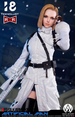 War Story WS016B 1/6 Scale Red Silk Army Killer Android 18 War Story WS016B 1/6 Scale Red Silk Army Killer Android 18