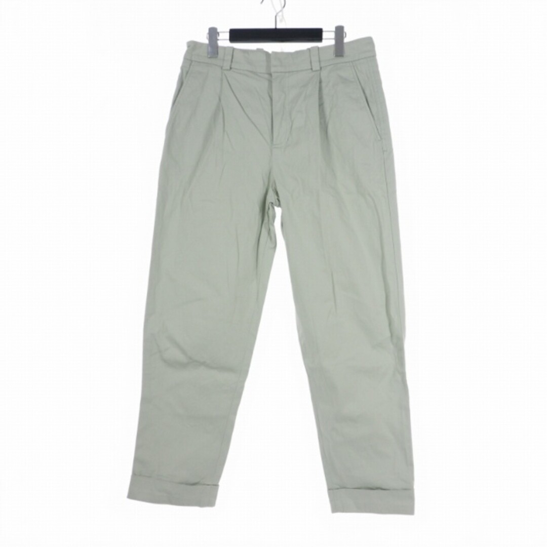 Acne Studios stretch chinos tapered trousers 46 green FN-MN 