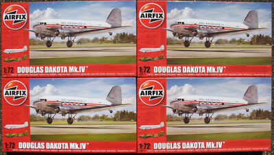 4x AIRFIX A08015 Douglas DAKOTA MK. IV DAN Air 1:72 Flugzeug Bausatz Model Kit