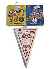 Food Novelty Socks- Pizza - Dots- Dubble Bubble Gum