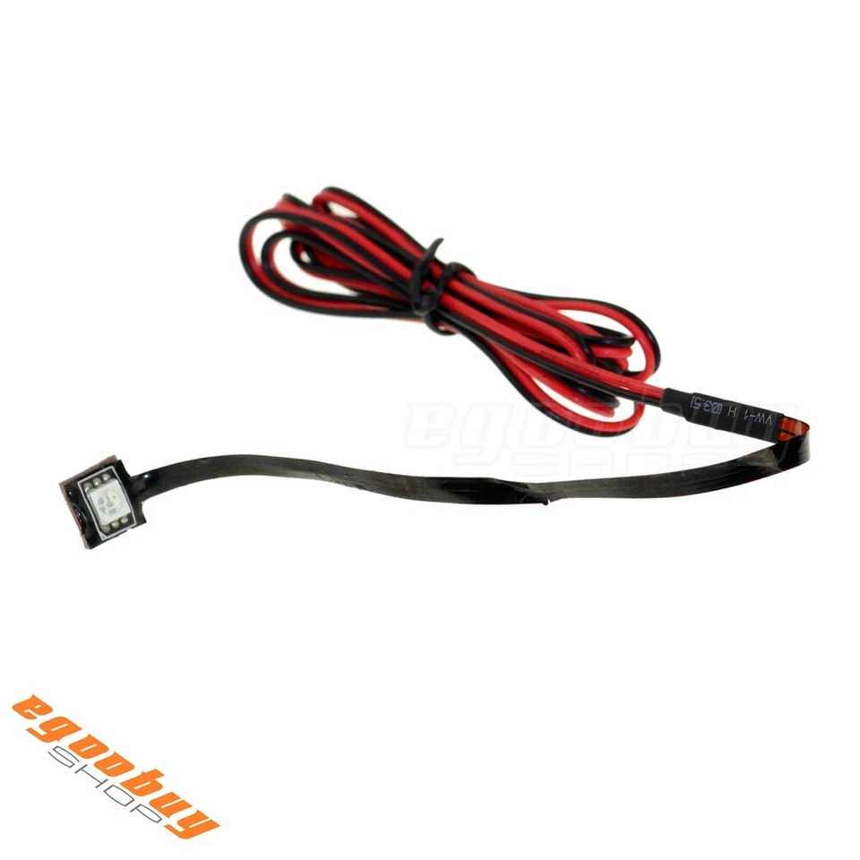 Red License Plate Lamp SMD LED Number Plate Light For Honda Kawasaki BMW Harley — 第 2/4 张图片