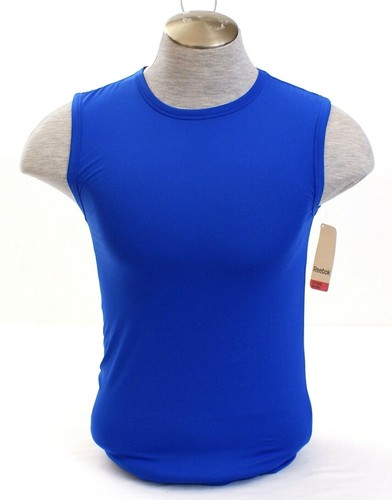 Reebok Performance Blue Sleeveless Underwear Shirt Men's NWT