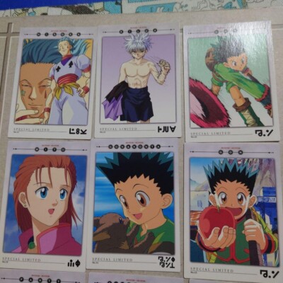 HUNTER×HUNTER Carddass Masters 1-18 types + SP1.2 20 Character