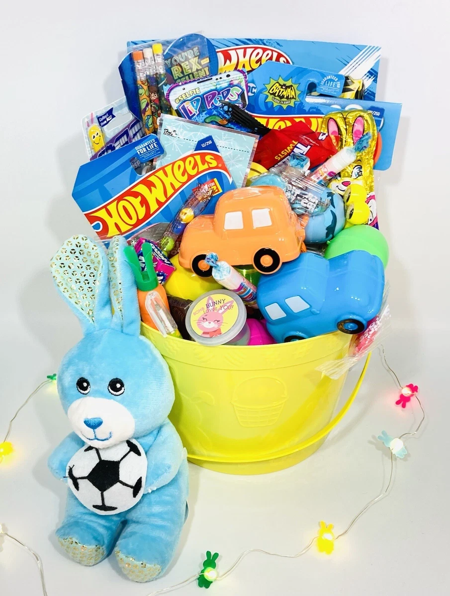 Easter baskets filled sales with candy and toys