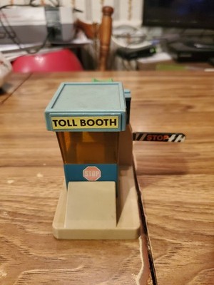 Vintage 1978 Buddy L Auto Action Toll Booth #4906 Working Nice