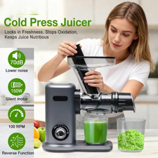 Cold Press Juicer Slow Masticating Juicer Wide Feed Chute Easy Clean